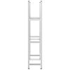 vidaXL 3-Layer Tyre Shelf Silver 110x40x200 cm Steel