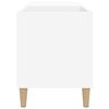 vidaXL Record Cabinet White 84.5x38x48 cm Engineered Wood