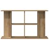 vidaXL Aquarium Stand Artisan Oak 100x40x60 cm Engineered Wood