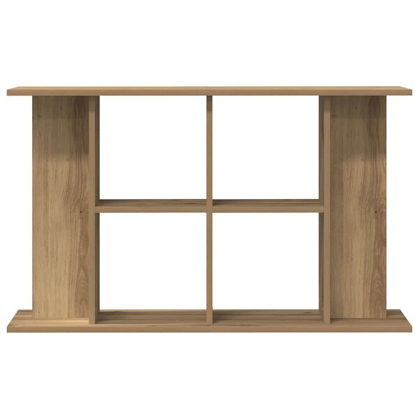 vidaXL Aquarium Stand Artisan Oak 100x40x60 cm Engineered Wood