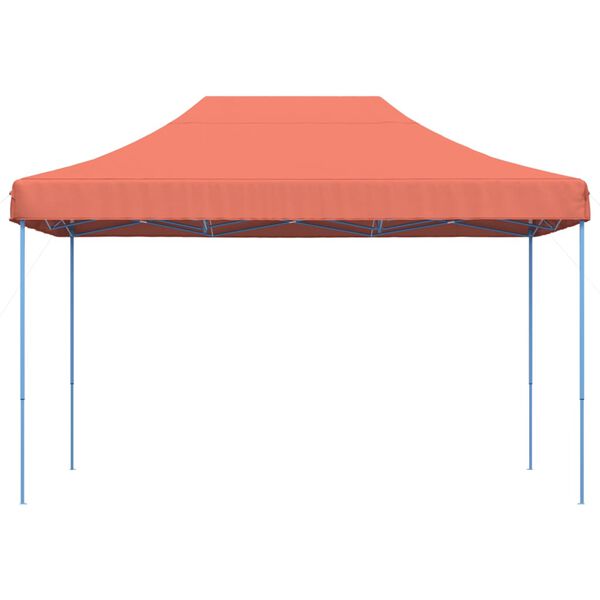 vidaXL Foldable Party Tent Pop-Up Terracotta 410x279x315 cm