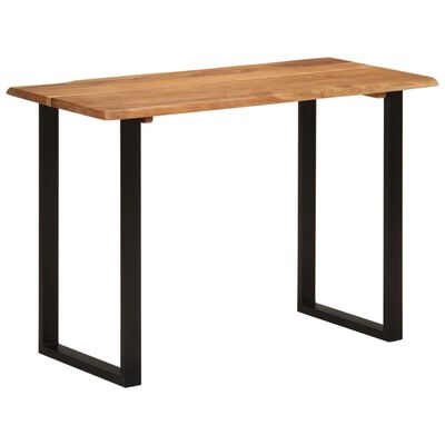 vidaXL Dining Table 110x50x76 cm Solid Wood Acacia