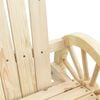 vidaXL Rocking Adirondack Chairs 2 pcs Solid Wood Fir