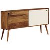 vidaXL Sideboard Solid Acacia Wood 118x30x66 cm