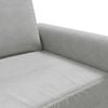vidaXL 3-Seater Sofa Light Grey 180 cm Velvet