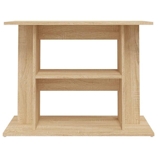 vidaXL Aquarium Stand Sonoma Oak 80x35x60 cm Engineered Wood