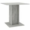 vidaXL Dining Table | Concrete Grey | Engineered wood | 80 cm | Simple Design
