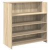 vidaXL Reception Desk Sonoma Oak 100x50x103,5 cm Engineered Wood