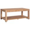 vidaXL Coffee Table 100x50x40 cm Solid Teak Wood