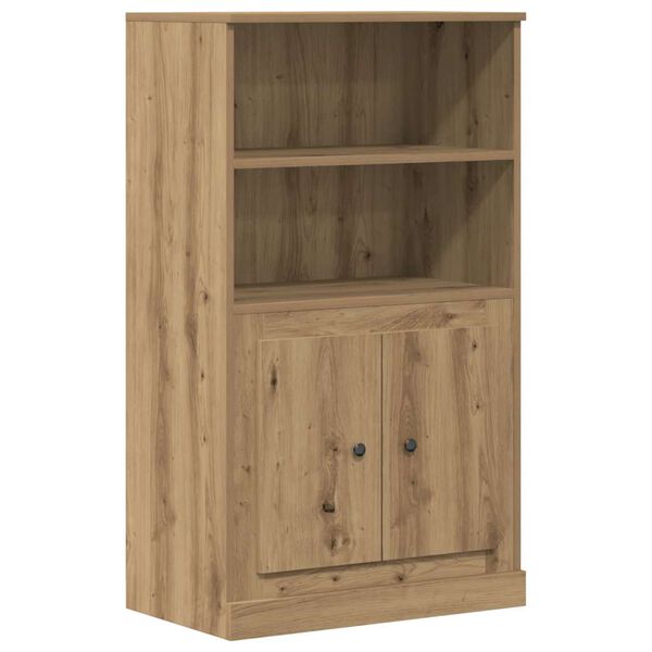 vidaXL Highboard Artisian Oak 60x35.5x103.5 cm Engineered Wood