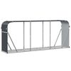 vidaXL Log Holder Anthracite 234x45x100 cm Galvanised Steel