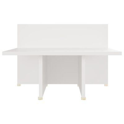 vidaXL Coffee Table White 111.5x50x33 cm Engineered Wood