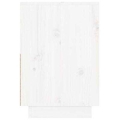 vidaXL Bedside Cabinets 2 pcs White 60x34x51 cm Solid Wood Pine