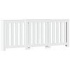 vidaXL Radiator Cover White 205x21.5x83.5 cm Engineered Wood