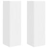 vidaXL TV Wall Cabinet 2 pcs White 30 x 31 x 100 cm Engineered Wood