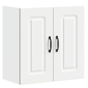 vidaXL Kitchen Wall Cabinet "Kalmar" White Engineered Wood