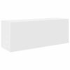 vidaXL Bathroom Wall Cabinet White 80x25x30 cm Engineered Wood