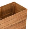 vidaXL Raised Bed 150x40x72 cm Recycled Teak Wood and Steel