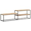 vidaXL TV Cabinet 180x30x50 cm Rough Mango Wood