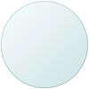 vidaXL Table Top Tempered Glass Round 900 mm