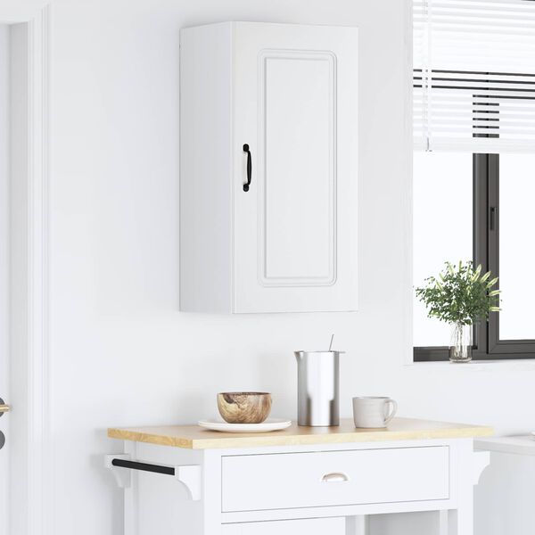 vidaXL Kitchen Cabinet Kalmar White 40 x 31 x 80 cm Engineered Wood