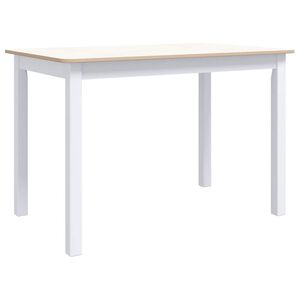 vidaXL Dining Table | White and Brown