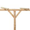 vidaXL Pergola Bamboo 385x40x205 cm