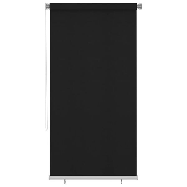 vidaXL Outdoor Roller Blind 120x230 cm Black
