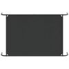 vidaXL Elevated Dog Bed Black 130x80x20 cm Oxford Fabric and Steel