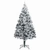 vidaXL Artificial Pre-lit Christmas Tree with Ball Set Green 400 cm