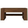 vidaXL Coffee Table Brown Oak 102x55x45 cm Engineered Wood