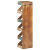 vidaXL Wine Rack for 5 Bottles Solid Reclaimed Wood