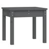 vidaXL Garden Bench | Grey | Solid Pine Wood | Standard | Durable | Garden Bench