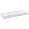 vidaXL Wash Basin 120x46x11 cm Mineral Cast/Marble Cast White