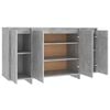 vidaXL Sideboard Concrete Grey 135x41x75 cm Engineered Wood