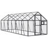 vidaXL Aviary Anthracite 1,79x6x1,85 m Aluminium
