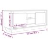 vidaXL TV Cabinet Concrete Grey 102x35x45 cm Engineered Wood