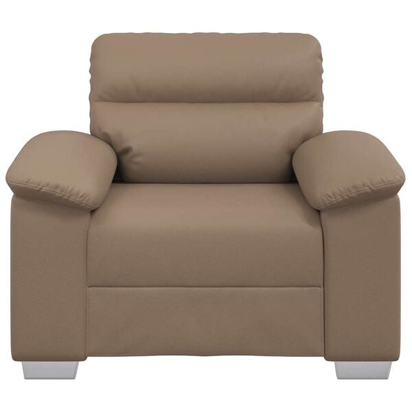 vidaXL Sofa Chair&nbsp;Cappuccino 100x81x84 cm Faux Leather