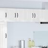 vidaXL Kitchen Cabinet 2 pcs High Gloss White 60 x 31 x 40 cm