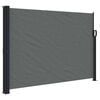 vidaXL Retractable Side Awning Anthracite 140x600 cm