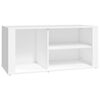 vidaXL Shoe Cabinet White 100x35x45 cm Engineered Wood