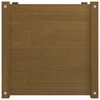 vidaXL Garden Planter Honey Brown 50x50x50 cm Solid Pinewood