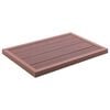 vidaXL Floor Element | Brown | Wood plastic composite | 101x63x5.5 cm | Non-slip