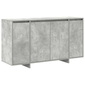 vidaXL Sideboard Concrete Grey 135 x 41 x 75 cm Engineered Wood