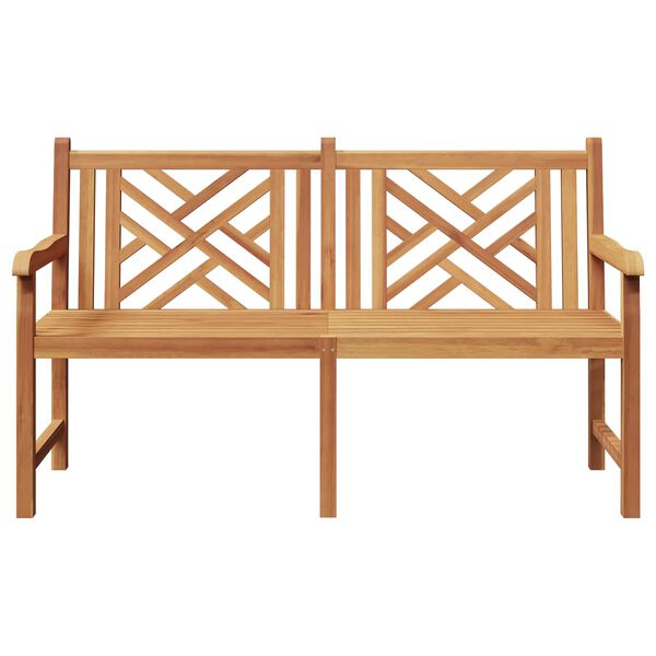 vidaXL Garden Bench Brown 150 x 60 x 90 cm Solid teak wood