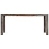 vidaXL Dining Table Grey 180x90x76 cm Solid Acacia Wood