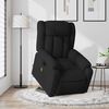 vidaXL Electric Stand up Massage Recliner Chair Black Fabric
