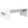 vidaXL Coffee Table White 95 x 50 x 34 cm Engineered Wood
