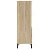 vidaXL Highboard Sonoma Oak 40x36x110 cm Engineered Wood