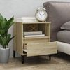 vidaXL Bedside Cabinet Sonoma Oak 40x35x50 cm
